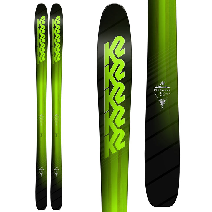 K2 Pinnacle 95 Skis + Marker Griffon 13 Bindings 2018