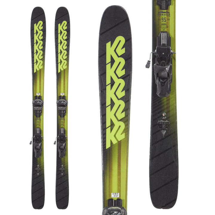 K2 Pinnacle 95 Skis + Tyrolia Attack 13 Demo Bindings 2018