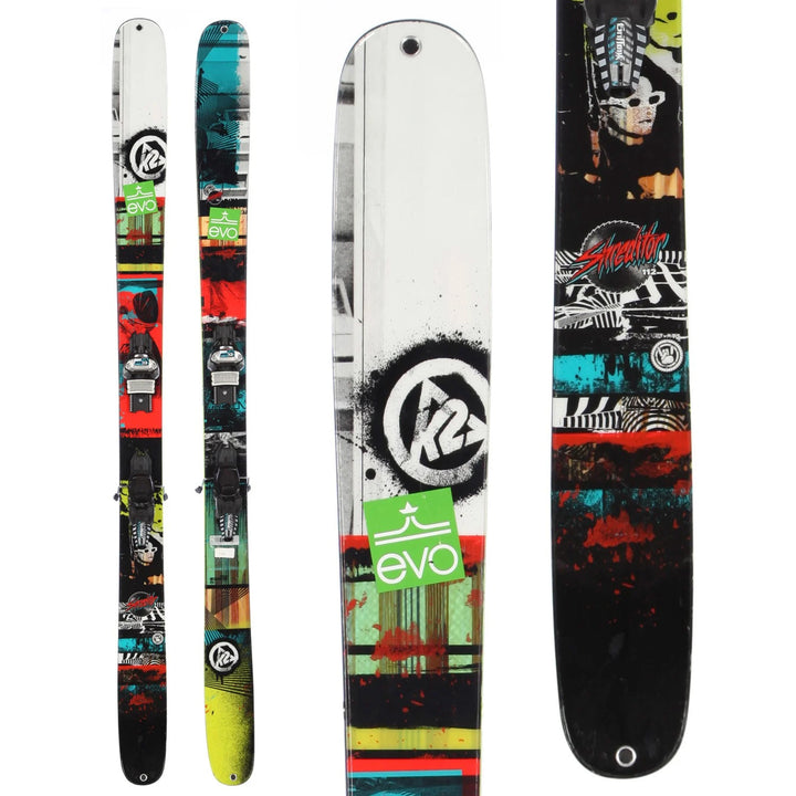 K2 Shreditor 112 Skis + Marker Griffon 13 Bindings 2015