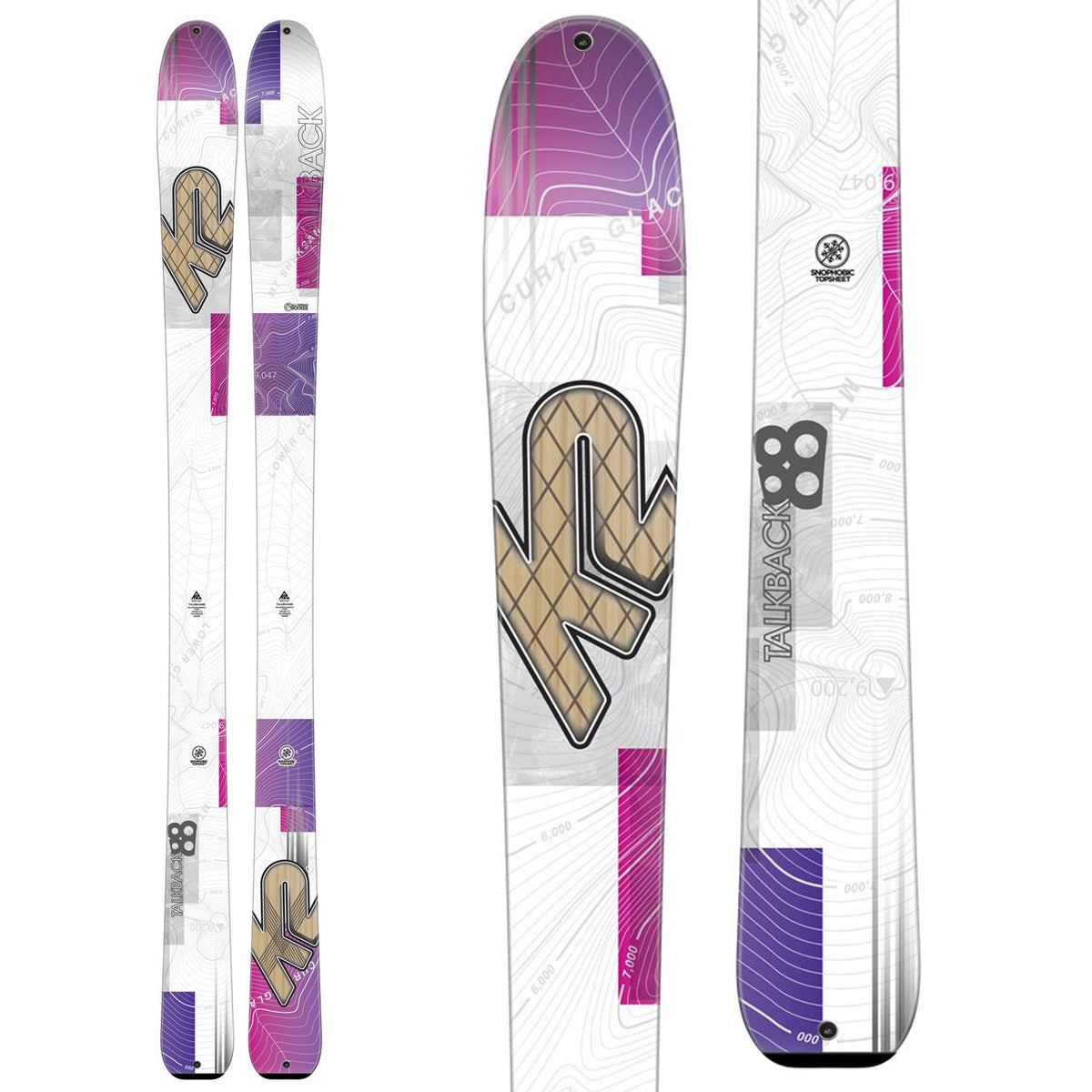 K2 Talkback 96 Skis + Marker Griffon 13 Demo Bindings 2015
