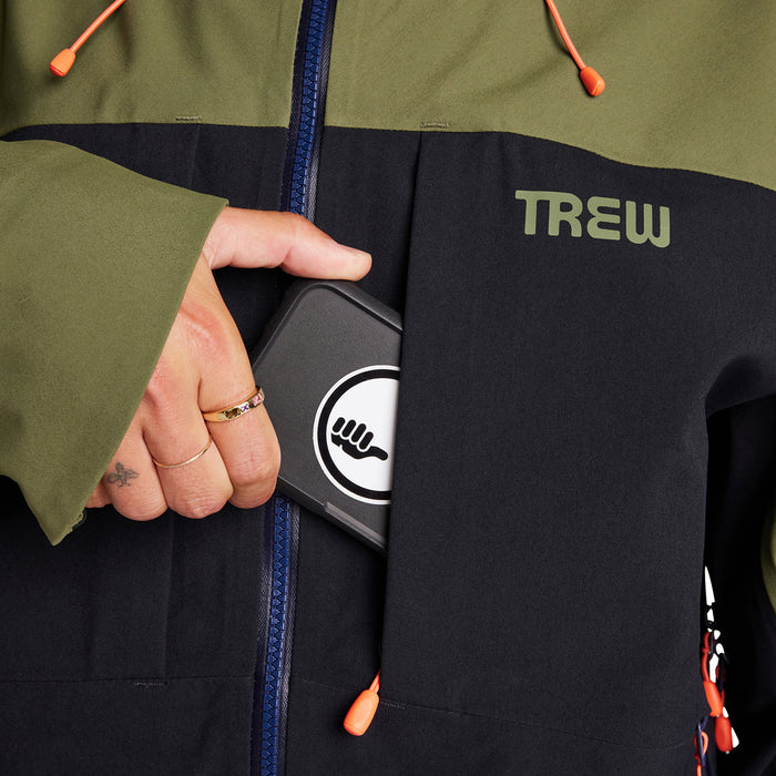 Trew Gear Cosmic 3L Primo Jacket - Men's Cypress Eclipse