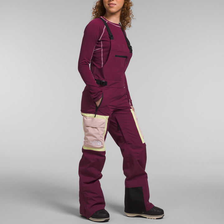 The North Face Dragline Short Bibs - Women's Boysenberry