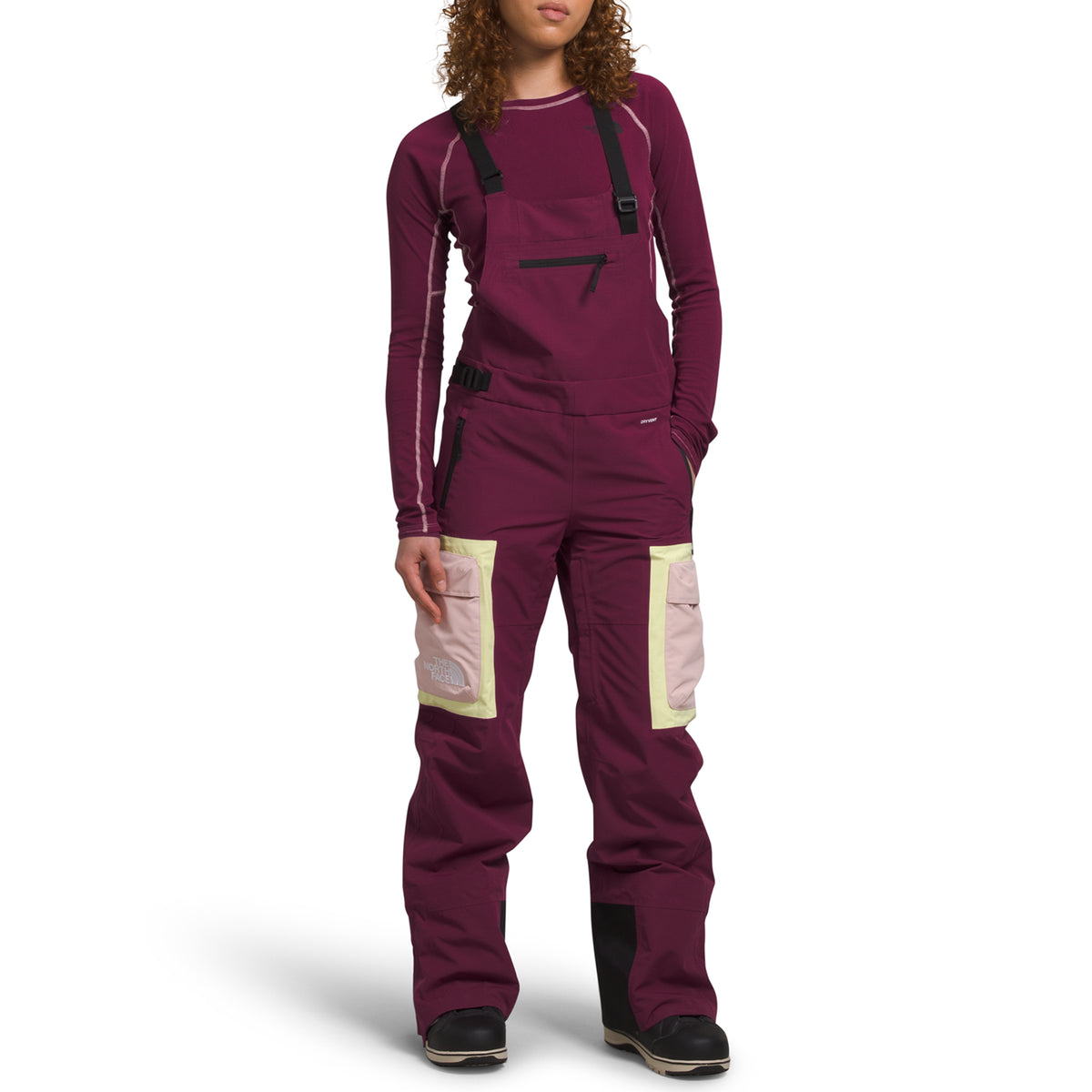 The North Face Dragline Short Bibs - Women's Boysenberry
