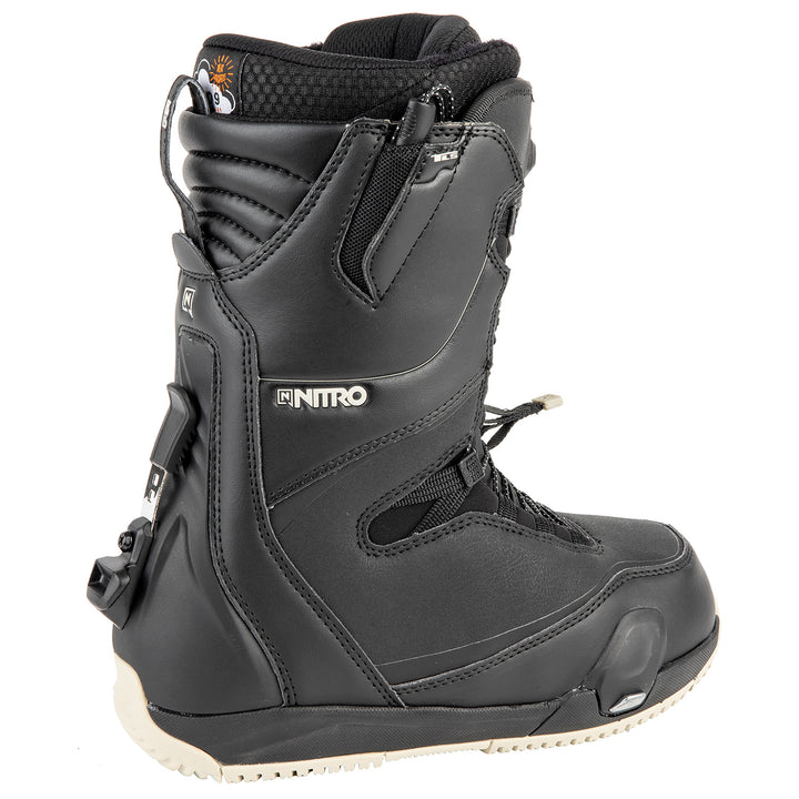 Nitro Cave TLS Step On Snowboard Boots - Women's 2024 Black-Sand
