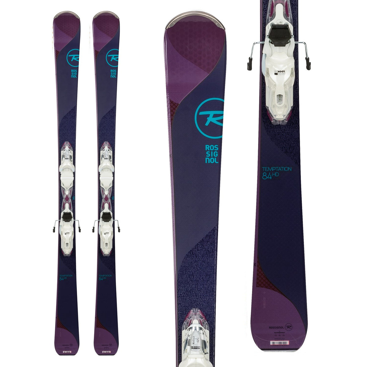 Rossignol Temptation 84 Skis + Xpress 11 Bindings - Women's 2018