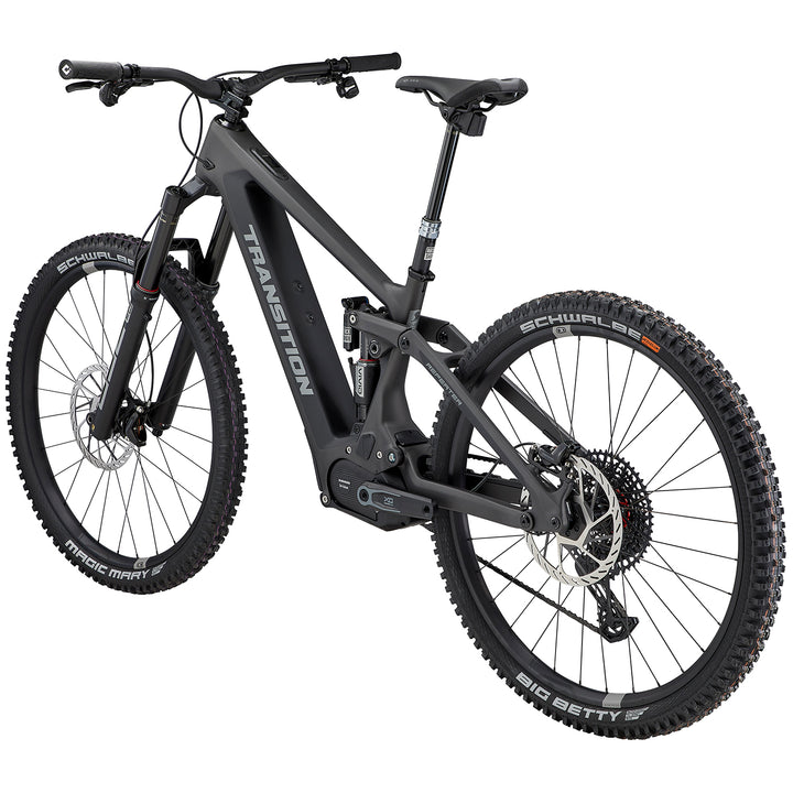 Transition Repeater PT Carbon X0 AXS E-Mountain Bike 2025 Graphite Grey