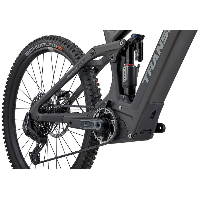 Transition Repeater PT Carbon X0 AXS E-Mountain Bike 2025 Graphite Grey