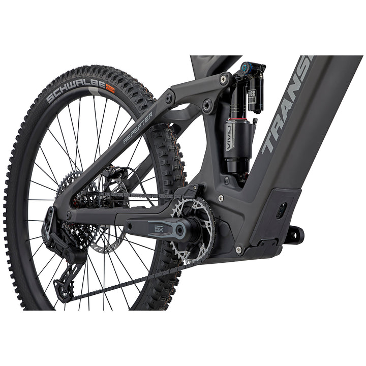 Transition Repeater PT Carbon X0 AXS E-Mountain Bike 2025 Graphite Grey