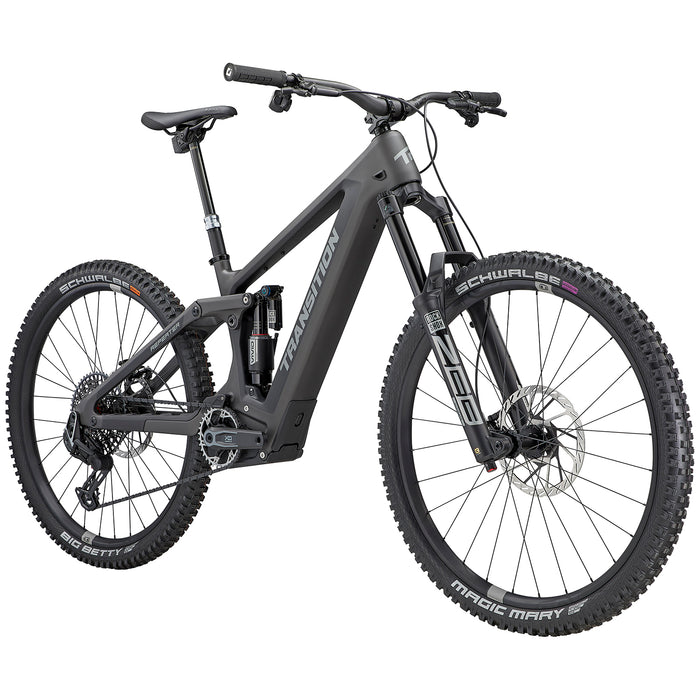 Transition Repeater PT Carbon X0 AXS E-Mountain Bike 2025 Graphite Grey
