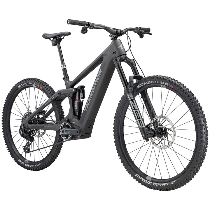 Transition Repeater PT Carbon X0 AXS E-Mountain Bike 2025 Graphite Grey