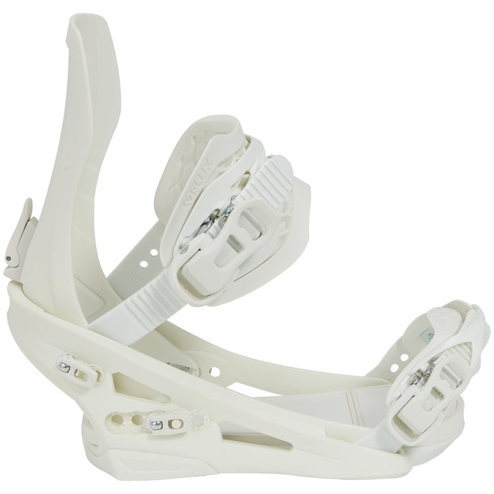 Flux XF Snowboard Bindings 2024 White
