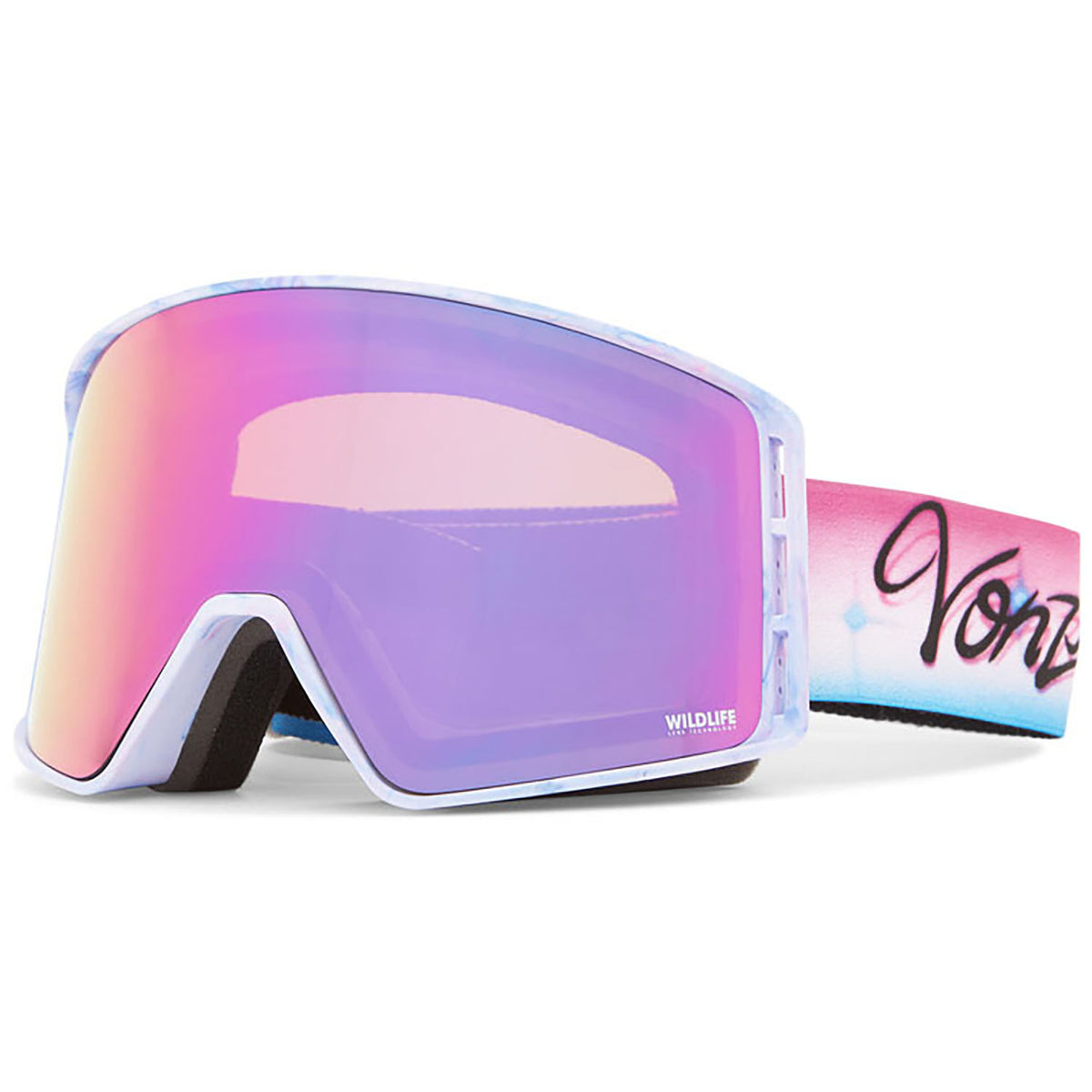 Von Zipper Velo VFS Goggles B4BC/Wildlife Pink Chrome