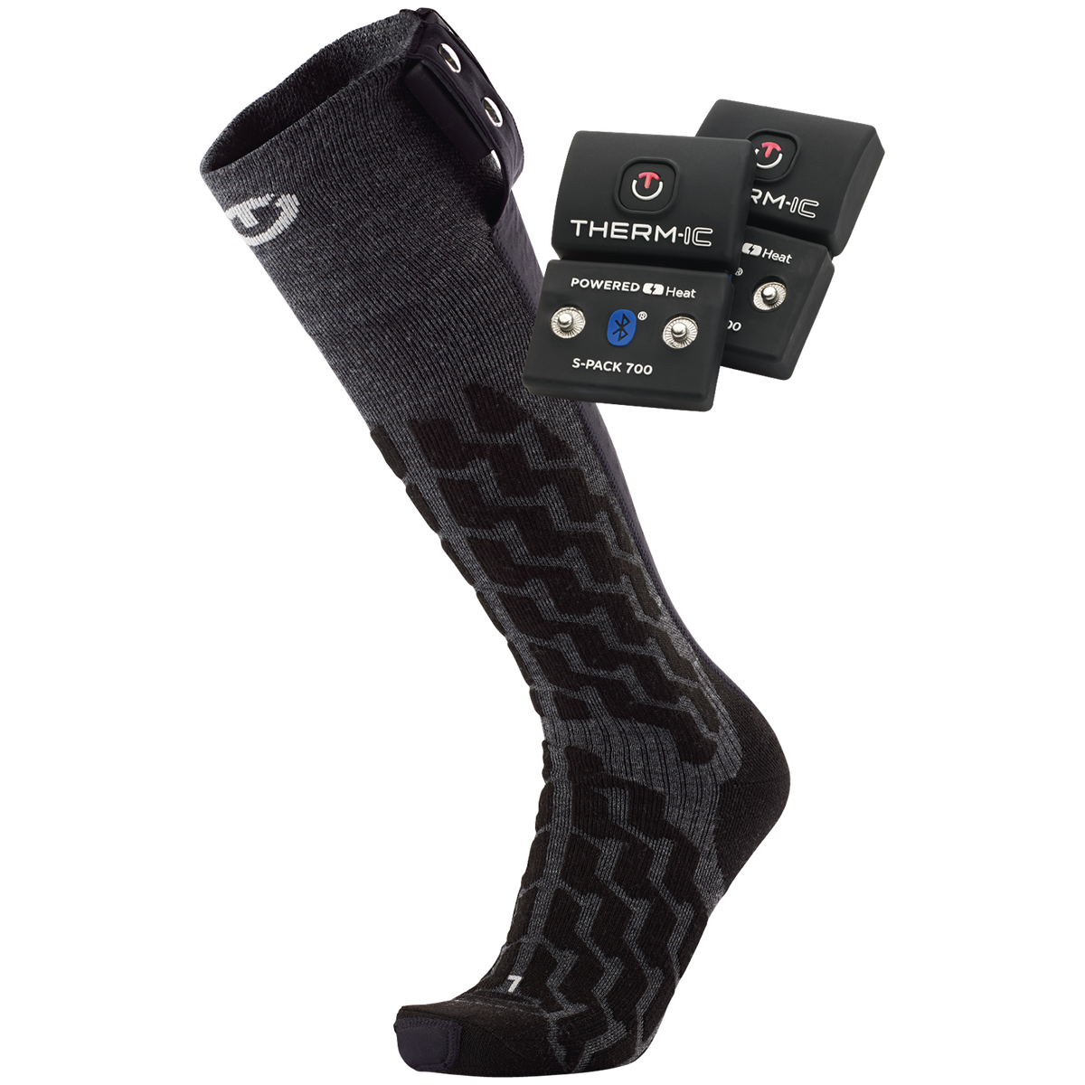 Therm-ic Sock Set Heat Fusion Uni + S-Pack 700B Socks Black