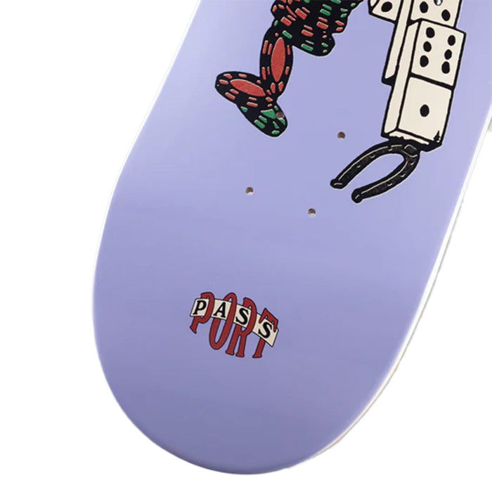 Pass~Port Assorted Friends Parlor Games 8.25 Skateboard Deck