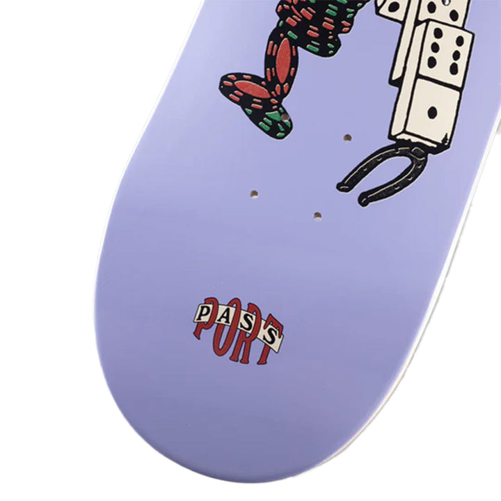 Pass~Port Assorted Friends Parlor Games 8.25 Skateboard Deck