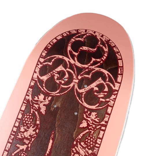 Pass~Port Gargoyle Lizard Spade Shaped 8.875 Skateboard Deck