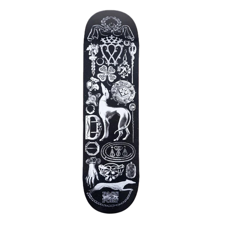 Pass~Port Trinkets Hound 8.36 Skateboard Deck
