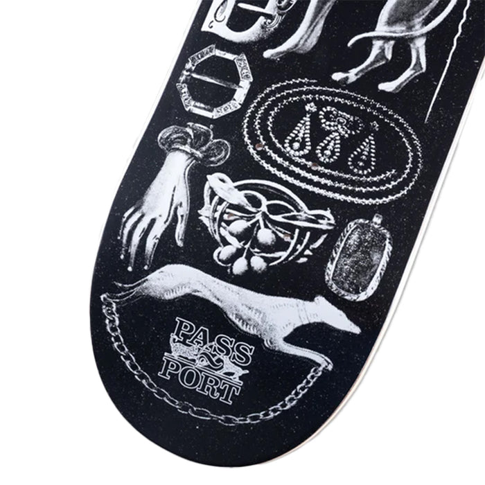 Pass~Port Trinkets Hound 8.36 Skateboard Deck