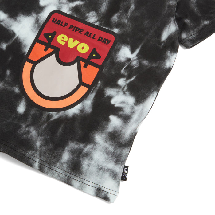 evo Merit T-Shirt - Kids' Dark Ice Dye
