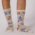 Parks Project Wonderland Cozy Socks Purple/Cream