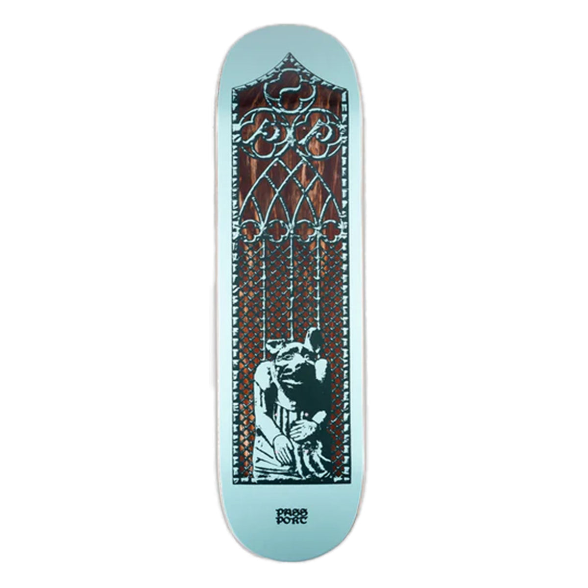 Pass~Port Gargoyle Dogged 8.38 Skateboard Deck