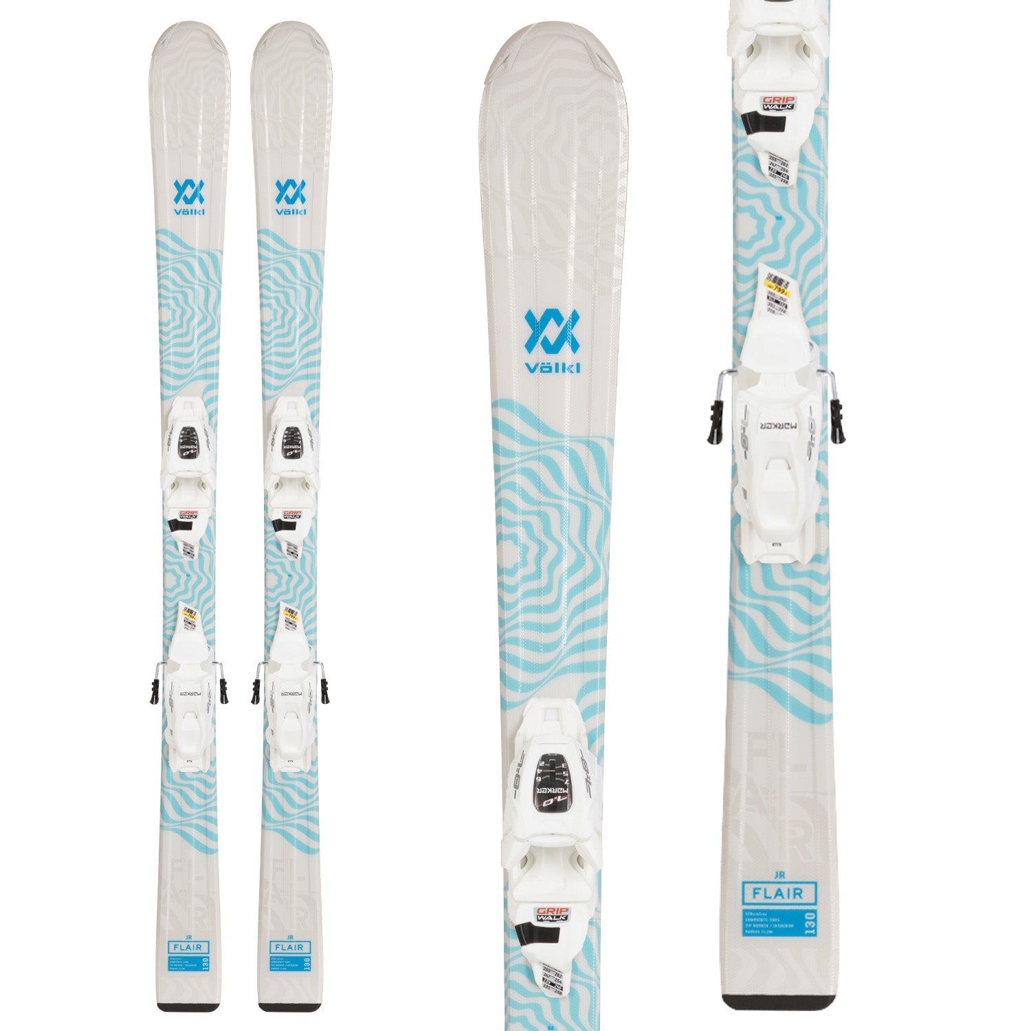 Völkl Flair Jr Skis + vMotion 4.5 GW Bindings - Kids' 2023 – evo