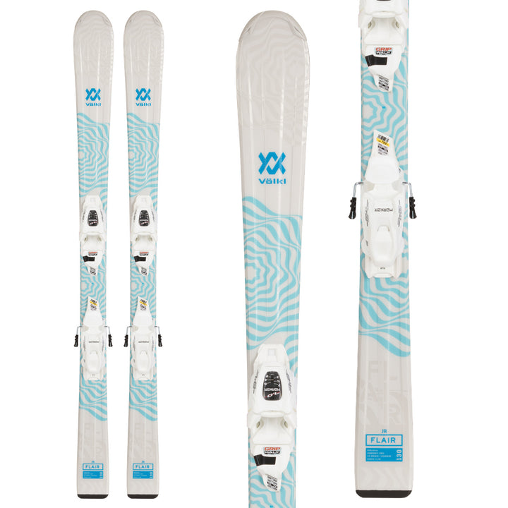 Völkl Flair Jr Skis + vMotion 4.5 GW Bindings - Kids' 2023