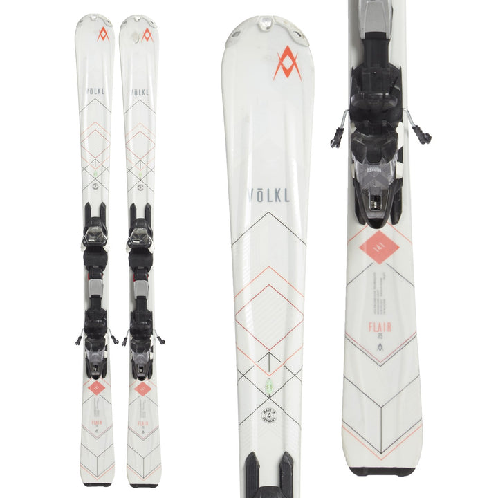 Völkl Flair 75 Skis + 4Motion 10.0 Bindings 2017