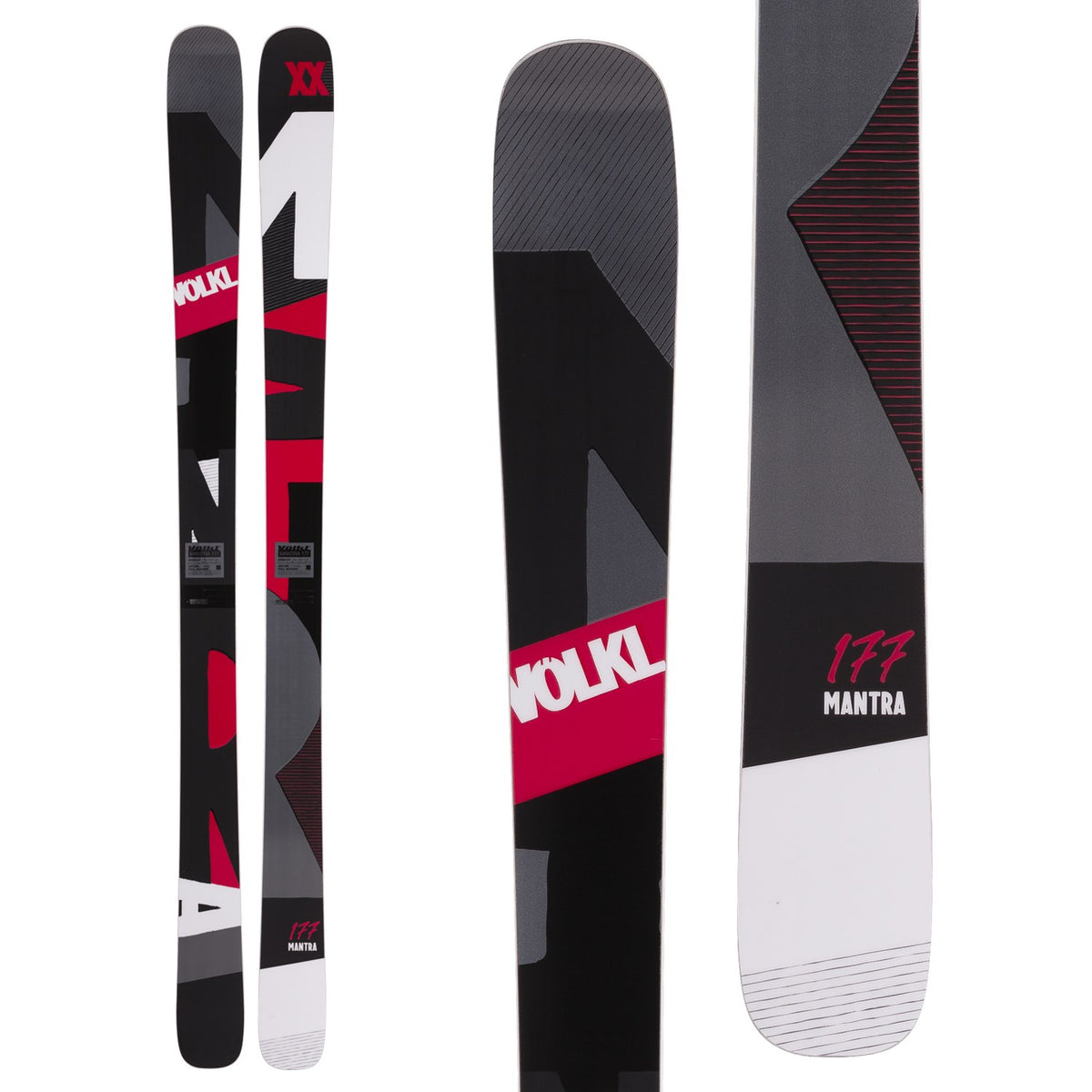 Völkl Mantra Skis + Tyrolia Attack 13 Demo Bindings 2017