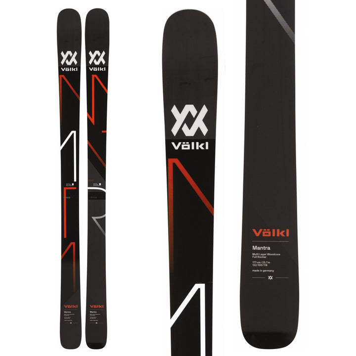 Völkl Mantra Skis + Tyrolia Attack 13 Demo Bindings 2018