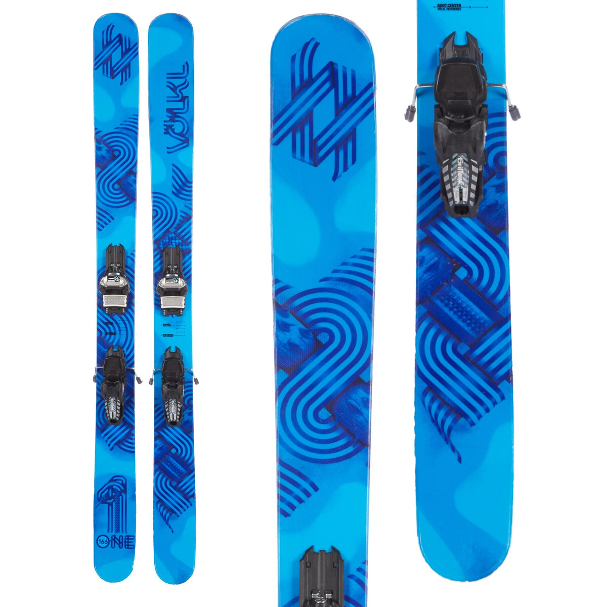 Völkl One Skis + Marker Griffon 13 Demo Bindings 2016