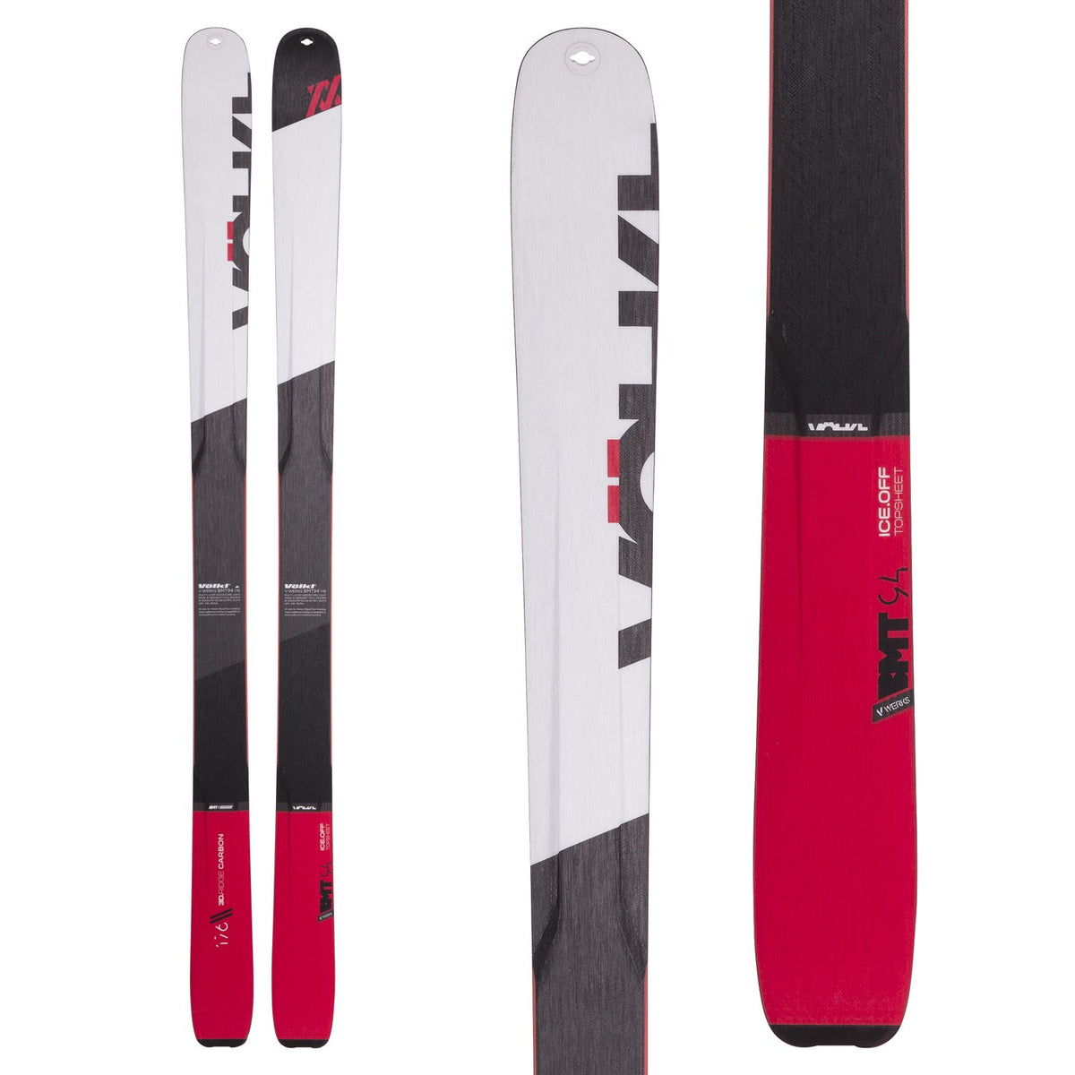 Völkl V Werks BMT 94 Skis + Tyrolia Attack 13 Demo Bindings 2017