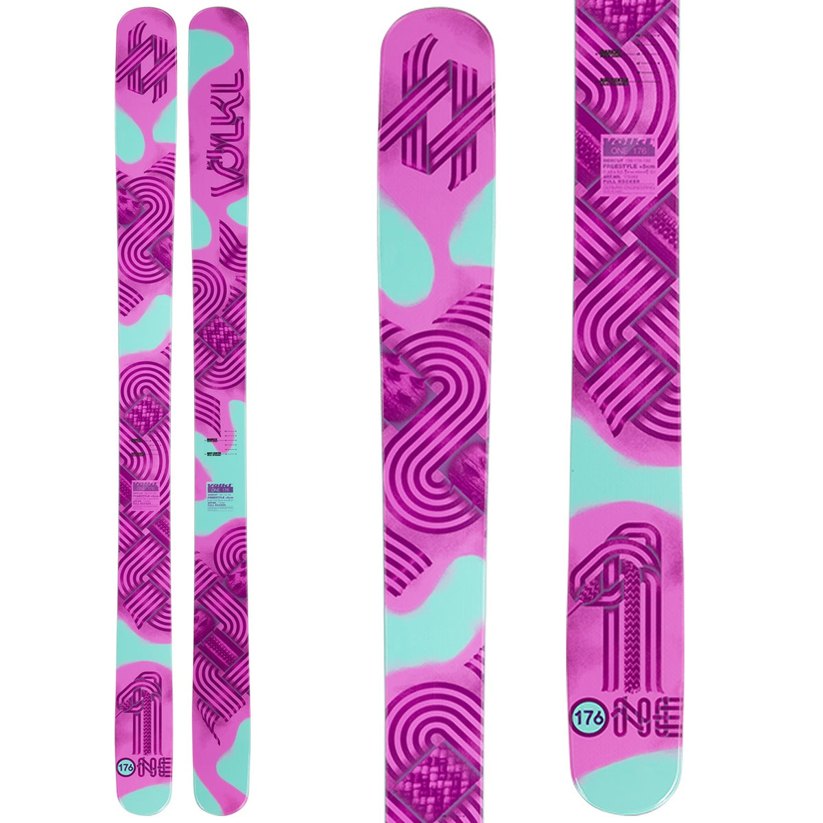 Völkl One W Skis + Tyrolia Attack13 Demo Bindings 2017