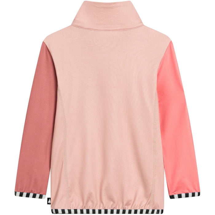 WeeDo funwear UNDIO Baselayer Top - Kids' Crimson Rose/Peachy Pink
