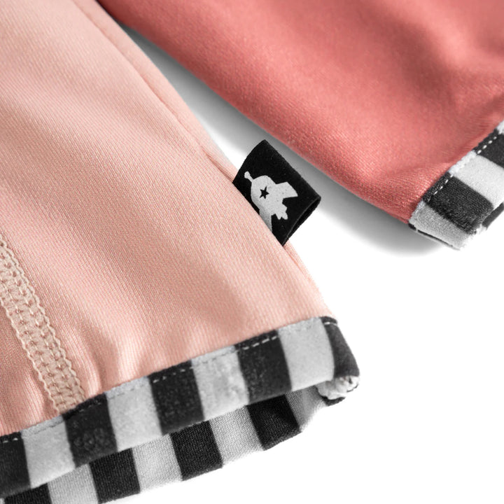 WeeDo funwear UNDIO Baselayer Top - Kids' Crimson Rose/Peachy Pink