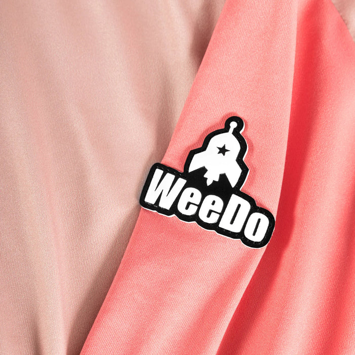 WeeDo funwear UNDIO Baselayer Top - Kids' Crimson Rose/Peachy Pink