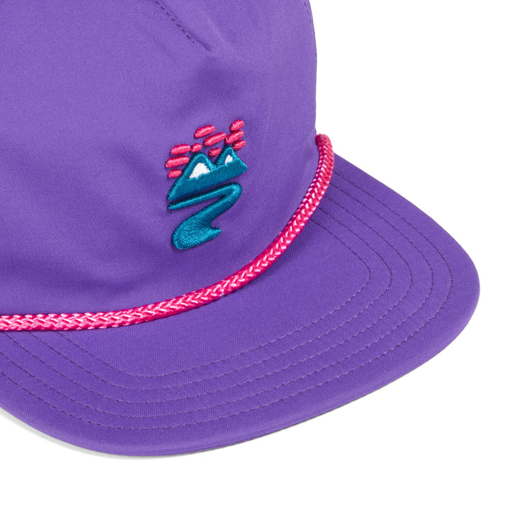 evo 5 Panel Vintage Hat Purple