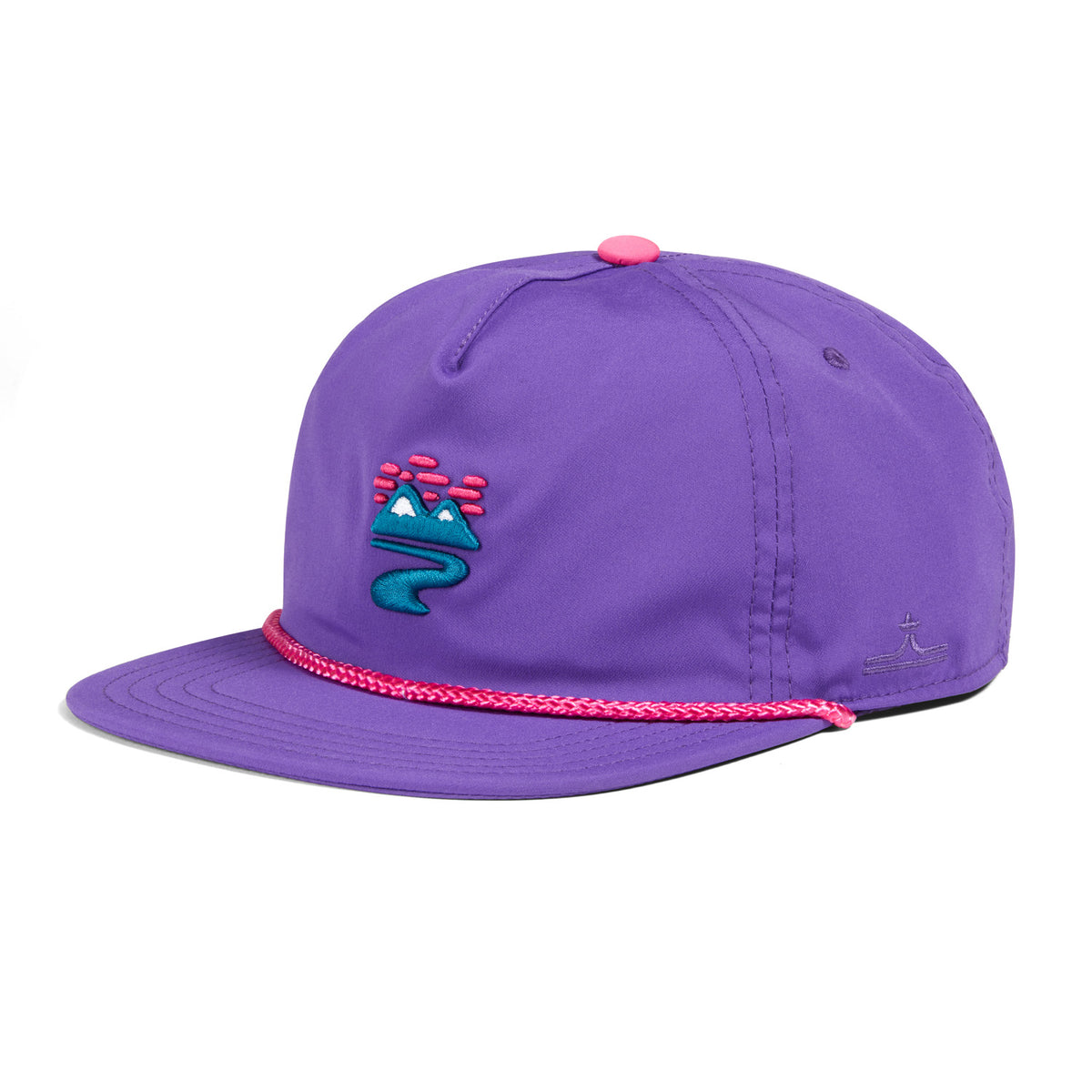 evo 5 Panel Vintage Hat Purple