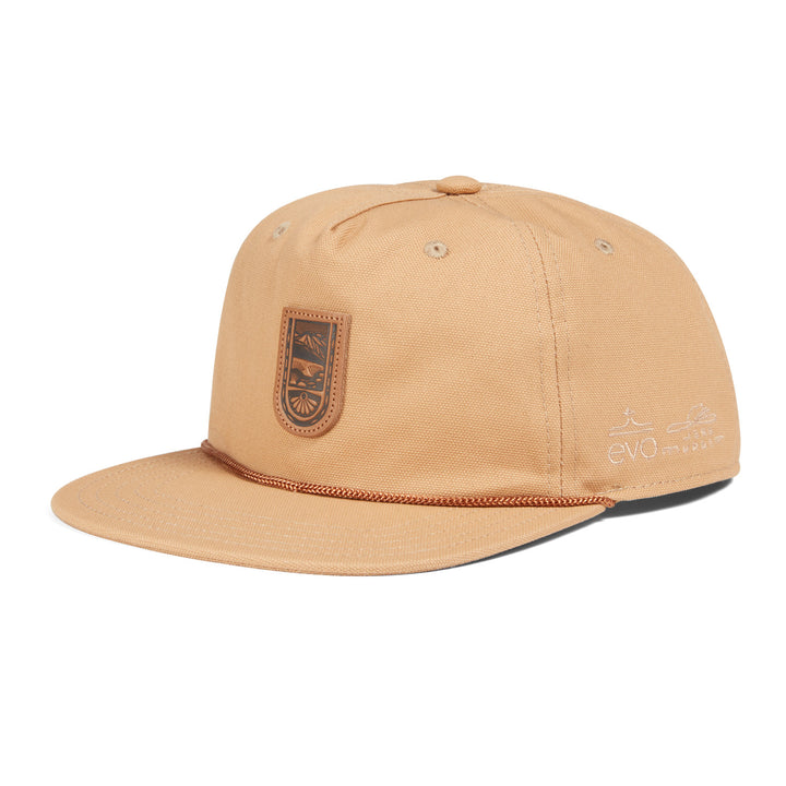 evo Jess Mudgett 5 Panel Vintage Hat Oatmeal