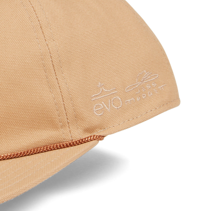 evo Jess Mudgett 5 Panel Vintage Hat Oatmeal