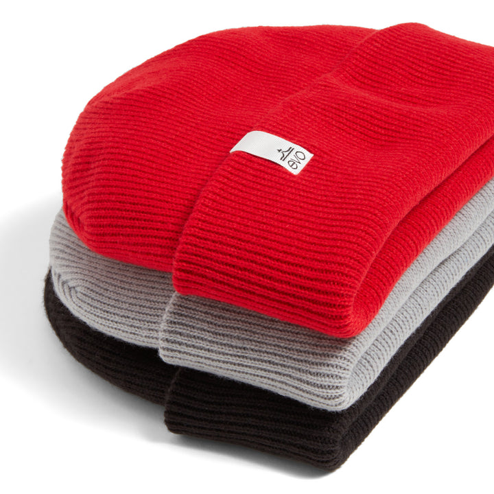 evo Freefall Polylana Beanie Red