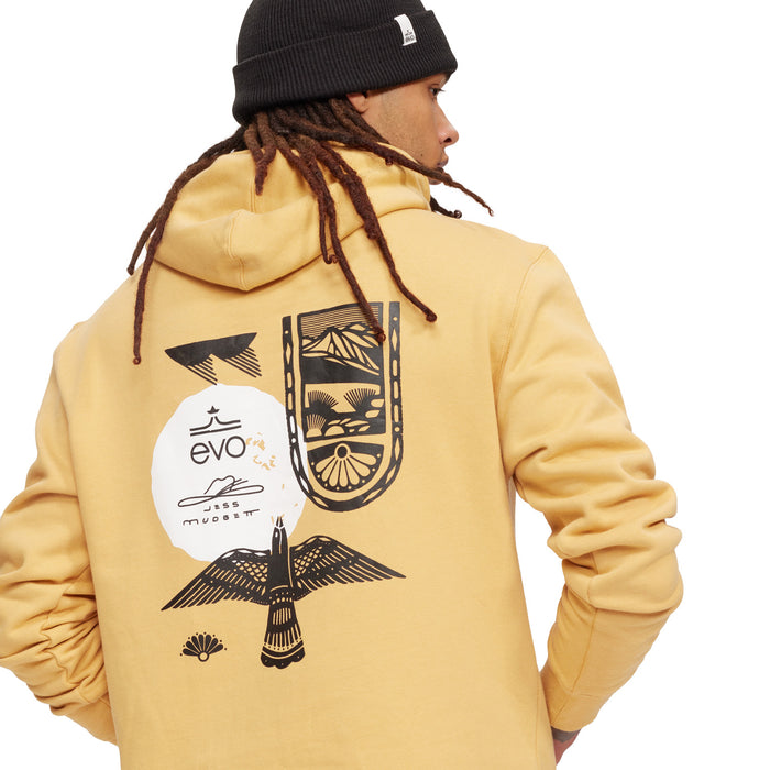 evo Jess Mudgett Hoodie - Unisex Oatmeal
