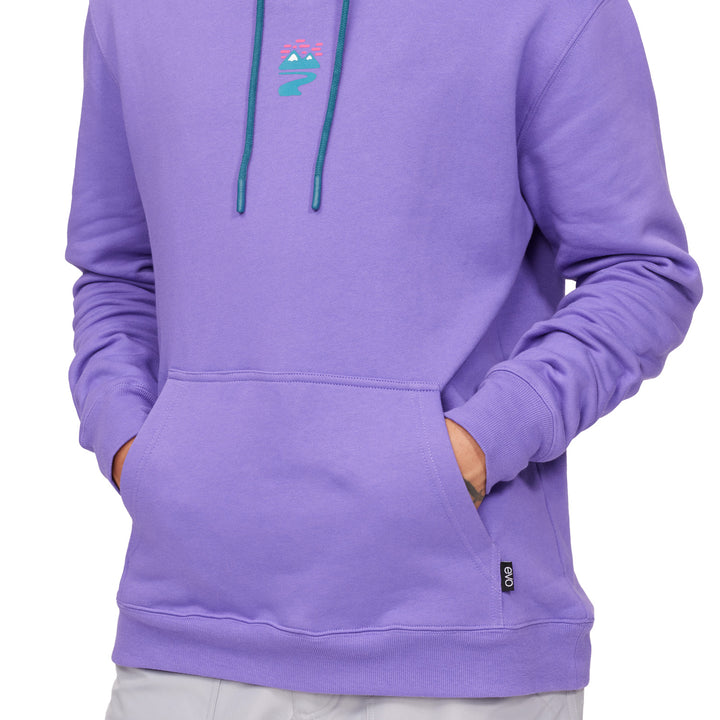 evo Alpenglow Hoodie - Unisex Purple