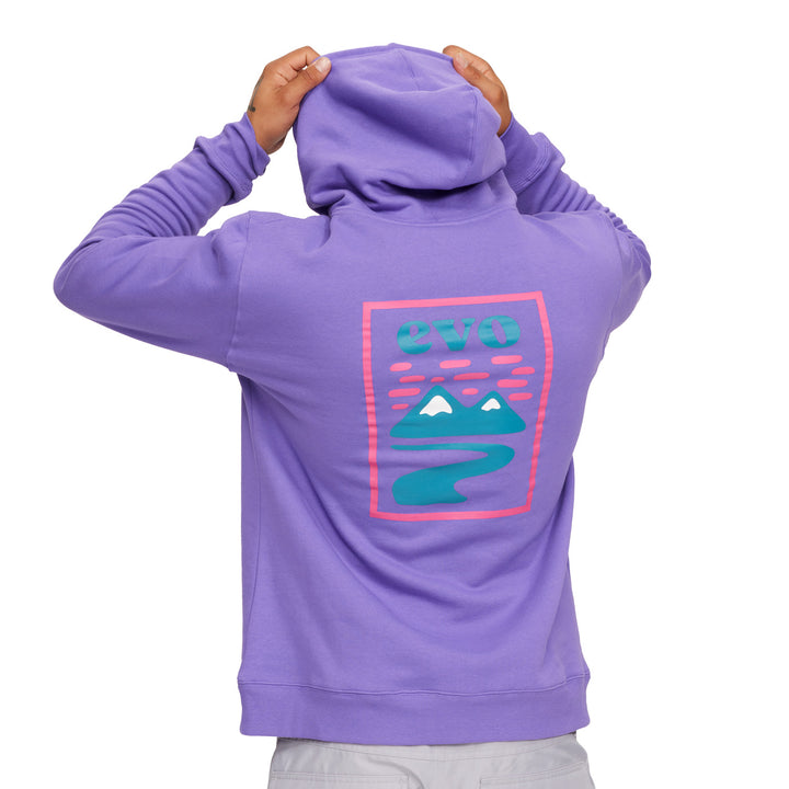 evo Alpenglow Hoodie - Unisex Purple