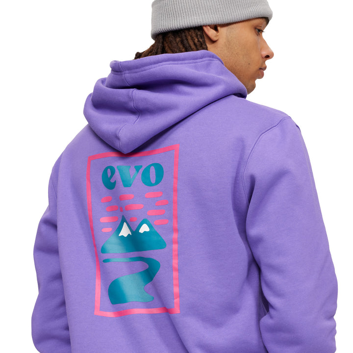 evo Alpenglow Hoodie - Unisex Purple