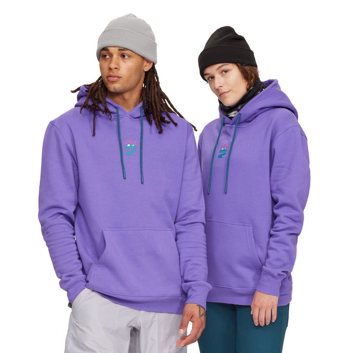 evo Alpenglow Hoodie - Unisex Purple