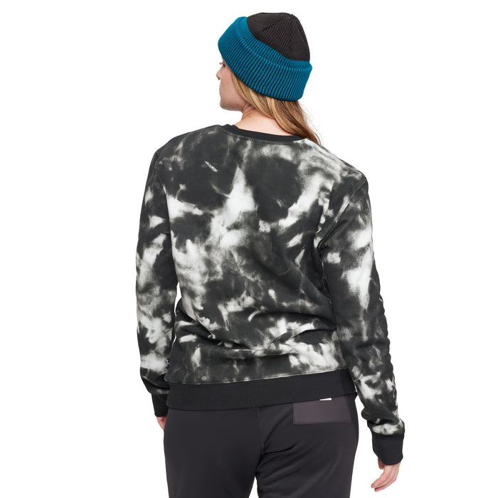 evo Ice Dye Crew Sweatshirt - Unisex Dark Ice Dye