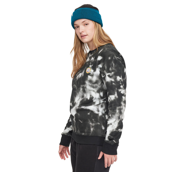 evo Ice Dye Crew Sweatshirt - Unisex Dark Ice Dye