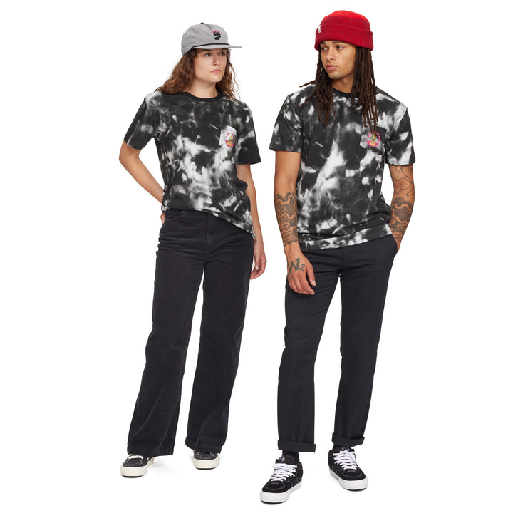 evo Ice Dye Pocket T-Shirt - Unisex Dark Ice Dye