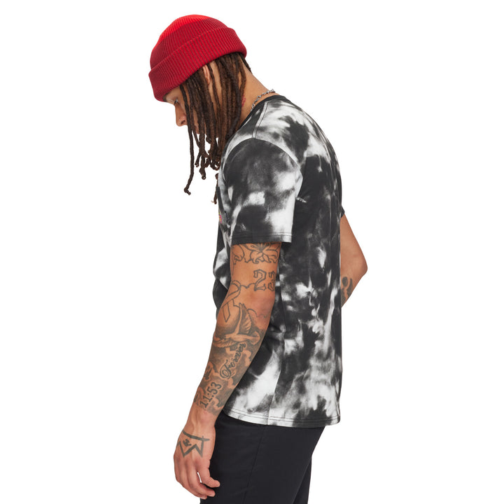 evo Ice Dye Pocket T-Shirt - Unisex Dark Ice Dye
